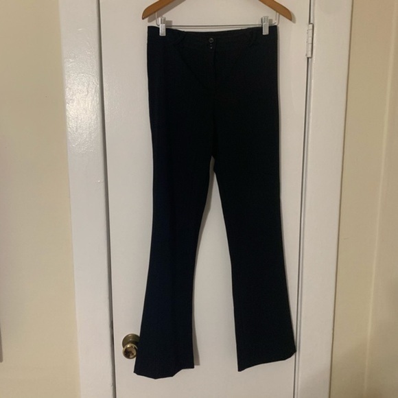 Sarah Candy Black Dress Pants Stretch Size Medium - Picture 2 of 9